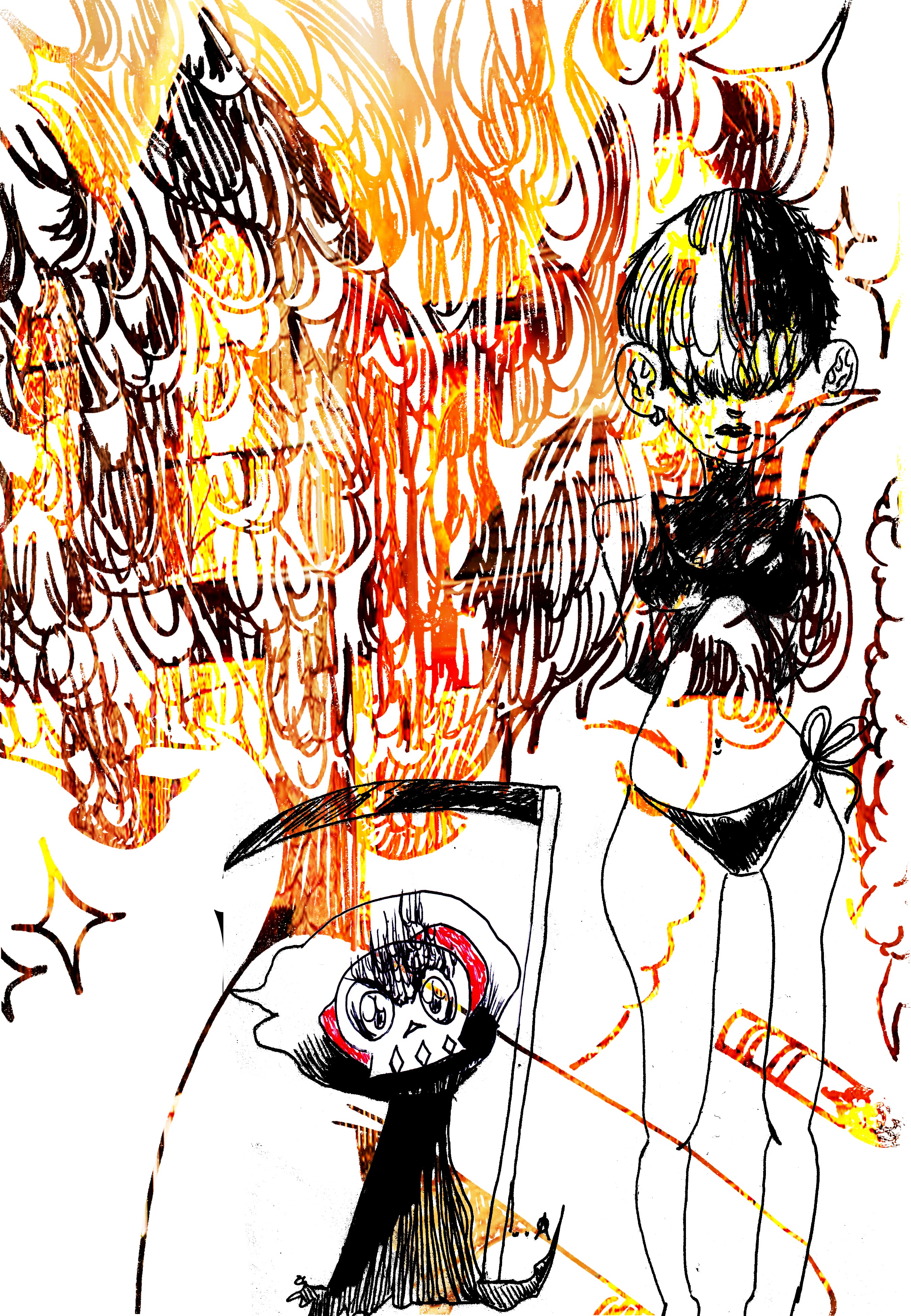 Burning House.
